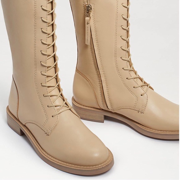 Sam Edelman Nance Tall Lace Up Boots - Picture 7 of 7